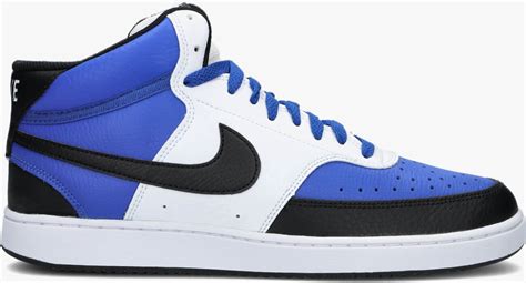 blauwe sneakers hoog nike